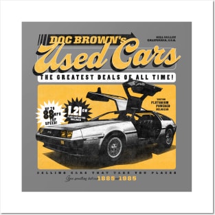 Doc Brown's Used Cars Posters and Art